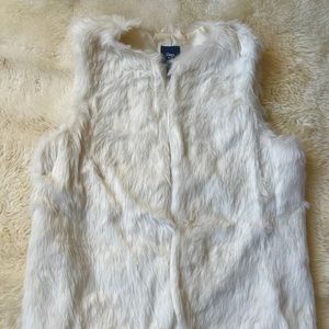 GAP fur coat.